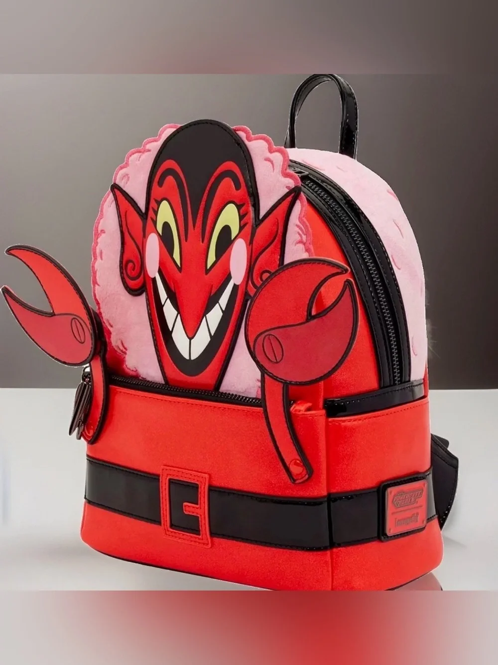NEW w Tags POWER PUFF GIRLS Cartoon Network Glow in the Dark HIM Red Backpack